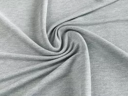 Трикотаж Лакоста футболочный меланжевый, серый - интернет-магазин tkani-atlas.com.ua