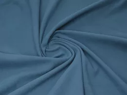 Трикотаж флисовый, синий джинсовый - интернет-магазин tkani-atlas.com.ua