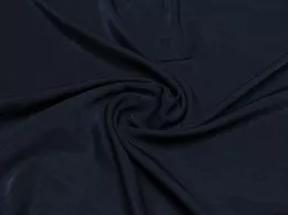 Штапель твил шелковистый уценка (текстильный брак), темно-синий (отрез 2,2 м) - интернет-магазин tkani-atlas.com.ua