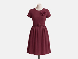 Для весняних та осінніх суконь