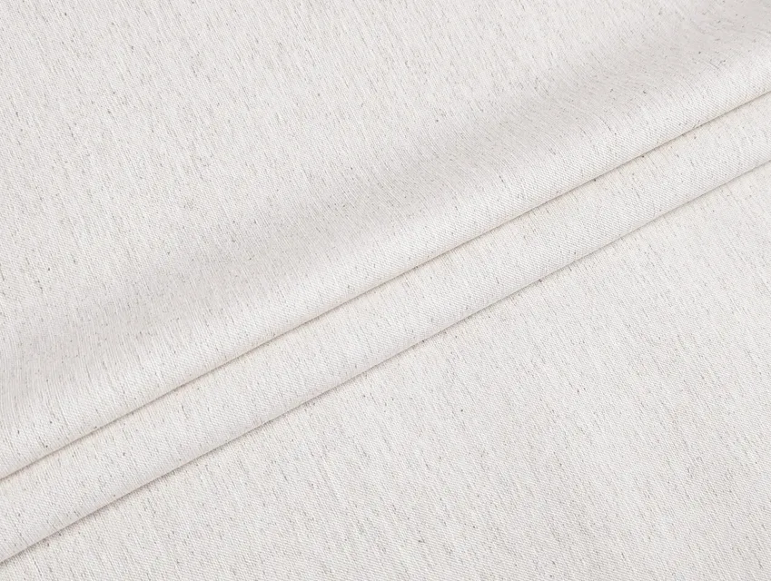 Лен вискоза твил меланжевый, бежево-молочный - фото 1 - интернет-магазин tkani-atlas.com.ua