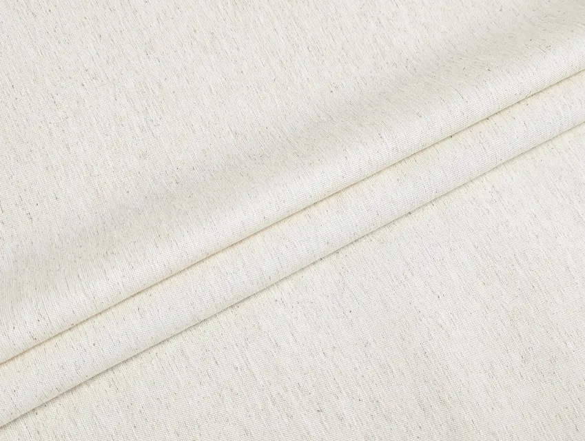 Льон віскоза твіл меланжевий, кремовий бежевий - фото 1 - інтернет-магазин tkani-atlas.com.ua