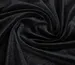 Бархат стрейч Венеция, черный - фото 2 - интернет-магазин tkani-atlas.com.ua