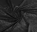 Трикотаж ликра мерцание, серебро на черном (отрез 2,7 м) - фото 1 - интернет-магазин tkani-atlas.com.ua