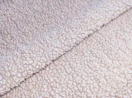 Хутро Тедді, пудровий рожевий (відріз 0,5 м) - інтернет-магазин tkani-atlas.com.ua