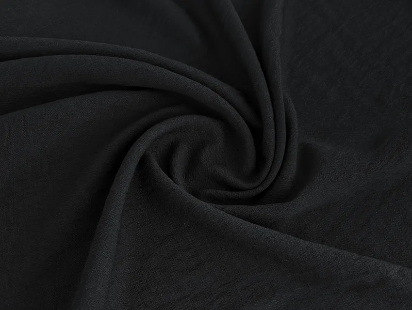 Лен Бохо, черный - фото 1 - интернет-магазин tkani-atlas.com.ua