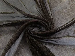 Сітка люрекс, чорний (відріз 2 м) - інтернет-магазин tkani-atlas.com.ua