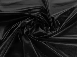 Трикотаж масло нарядное диско залитое, черный (отрез 2,4 м) - интернет-магазин tkani-atlas.com.ua