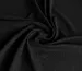 Стрейч шифон чорний (відріз 1 м) - фото 1 - інтернет-магазин tkani-atlas.com.ua