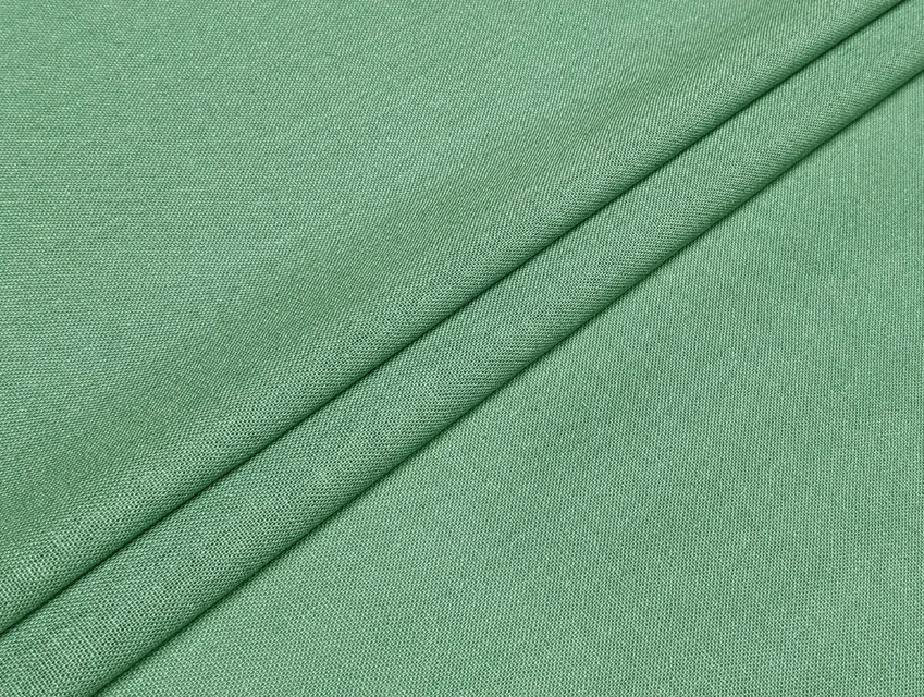 Лен вискоза 30/70 зеленая мята - фото 1 - интернет-магазин tkani-atlas.com.ua