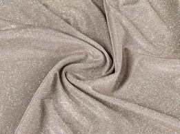 Трикотаж диско мерехтіння, бежевий - інтернет-магазин tkani-atlas.com.ua