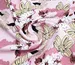 Штапель Бельмондо цветочная сказка, бледно-розовый (отрез 0,8 м) - фото 1 - интернет-магазин tkani-atlas.com.ua