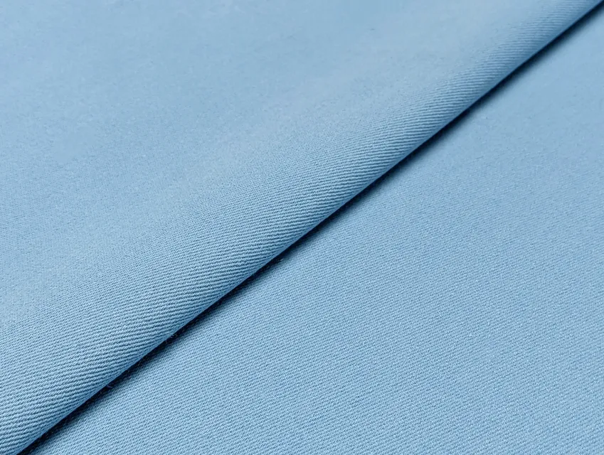 Джинс однотонный небесно-голубой (отрез 1,8 м) - фото 1 - интернет-магазин tkani-atlas.com.ua