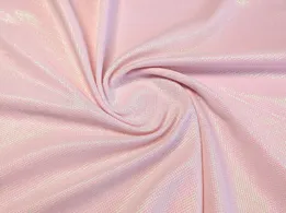 Трикотаж диско плотный хамелеон, персиковый с салатовым - интернет-магазин tkani-atlas.com.ua