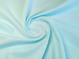 Трикотаж диско плотный хамелеон, ментоловый - интернет-магазин tkani-atlas.com.ua