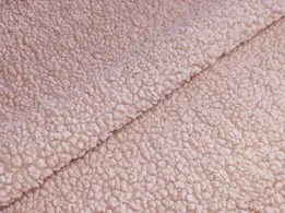 Мех Тедди сухая роза (отрез 0,5 м) - интернет-магазин tkani-atlas.com.ua