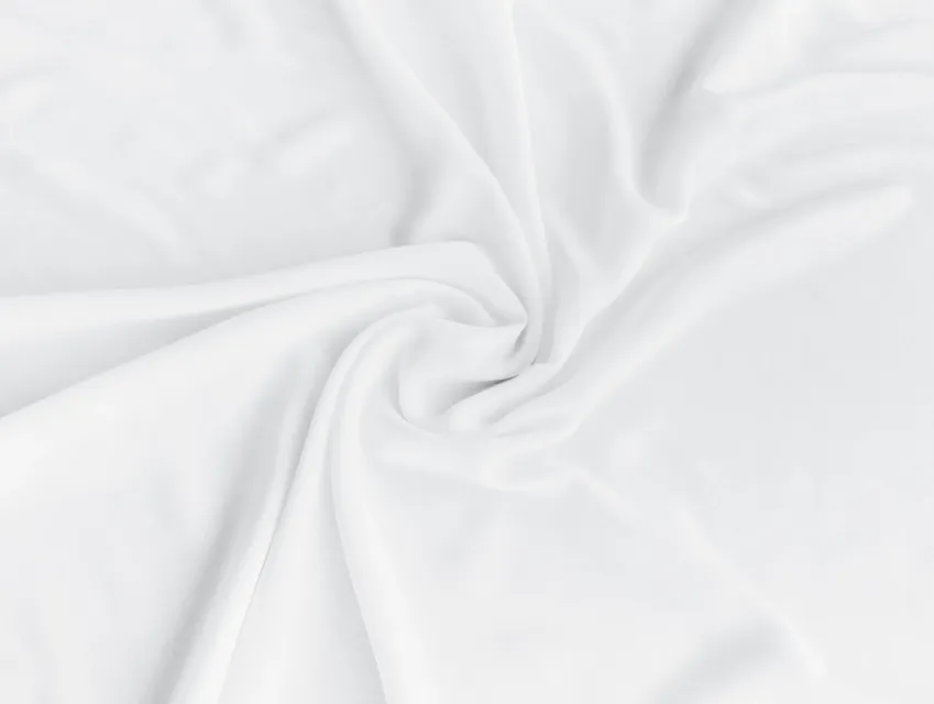 Штапель белый (отрез 0,9 м) - фото 1 - интернет-магазин tkani-atlas.com.ua