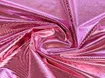Трикотаж масло нарядное диско залитое, розовый (отрез 2,6 м) - интернет-магазин tkani-atlas.com.ua