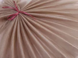 Фатин кристал, натуральний бежевий (відріз 1 м) - інтернет-магазин tkani-atlas.com.ua