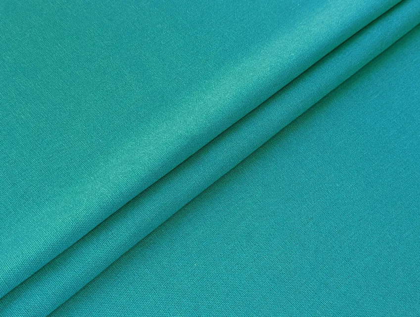 Льон віскоза 55/45 темна бірюза (відріз 1,2 м) - фото 1 - інтернет-магазин tkani-atlas.com.ua