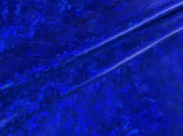 Трикотаж масло нарядне голограма райдужна, синій на чорному (відріз 0,8 м) - інтернет-магазин tkani-atlas.com.ua