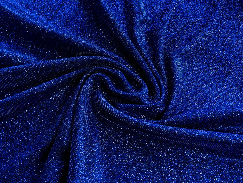 Трикотаж диско мерехтіння, електрик (відріз 3 м) - фото 1 - інтернет-магазин tkani-atlas.com.ua
