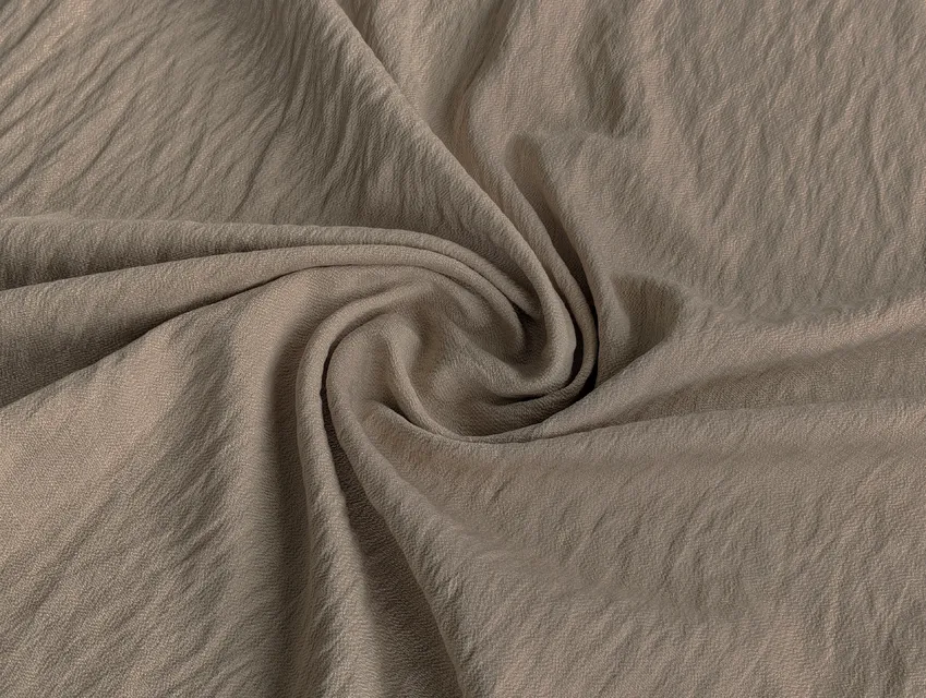 Льон Бохо темно-бежевий (відріз 1,6 м) - фото 1 - інтернет-магазин tkani-atlas.com.ua