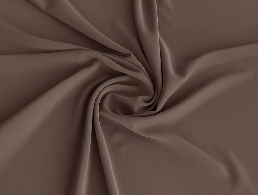 Костюмка шелковистая кофе с молоком (отрез 1,7 м) - фото 1 - интернет-магазин tkani-atlas.com.ua