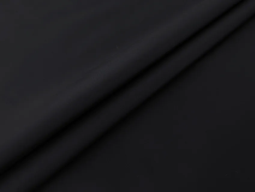 Плащівка Лаке чорний (відріз 1,8 м) - фото 1 - інтернет-магазин tkani-atlas.com.ua