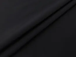 Плащевка Лаке черный (отрез 1,7 м) - интернет-магазин tkani-atlas.com.ua