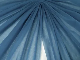 Евросетка (фатин мягкий) синий джинсовый (отрез 2 м) - интернет-магазин tkani-atlas.com.ua