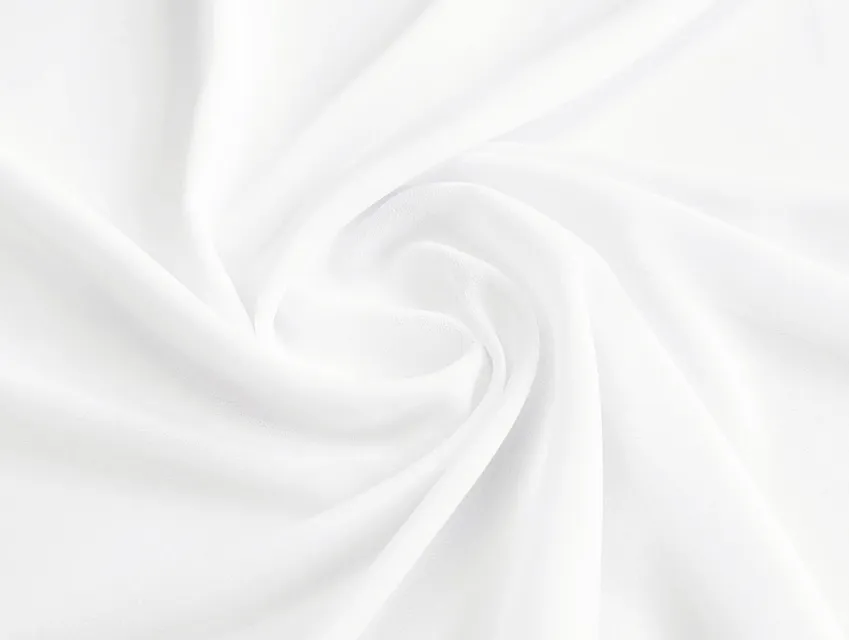 Креп шифон софт молочный - фото 1 - интернет-магазин tkani-atlas.com.ua