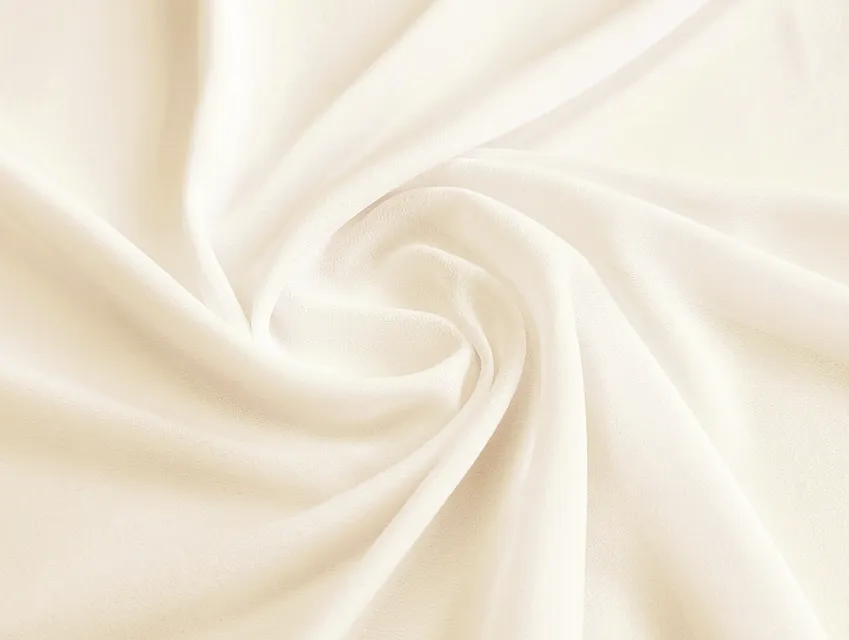 Креп шифон софт вершковий - фото 1 - інтернет-магазин tkani-atlas.com.ua