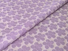 Жакард нарядний квітковий, бузковий (відріз 2,5 м) - інтернет-магазин tkani-atlas.com.ua