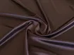 Атлас тонкий темный шоколад (отрез 0,6 м) - интернет-магазин tkani-atlas.com.ua