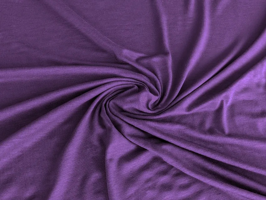 Вискозный трикотаж джерси темная сирень (отрез 2 м) - фото 1 - интернет-магазин tkani-atlas.com.ua