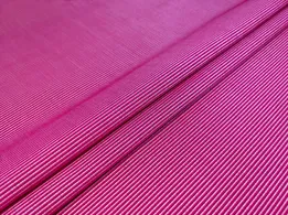 Бенгалин блузочный полоска 1 мм, малиновый (отрез 1,4 м) - интернет-магазин tkani-atlas.com.ua