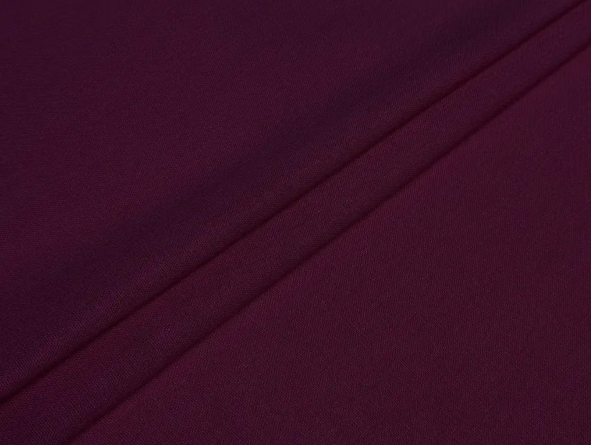 Лен смесовый бургундия  (отрез 2 м) - фото 1 - интернет-магазин tkani-atlas.com.ua