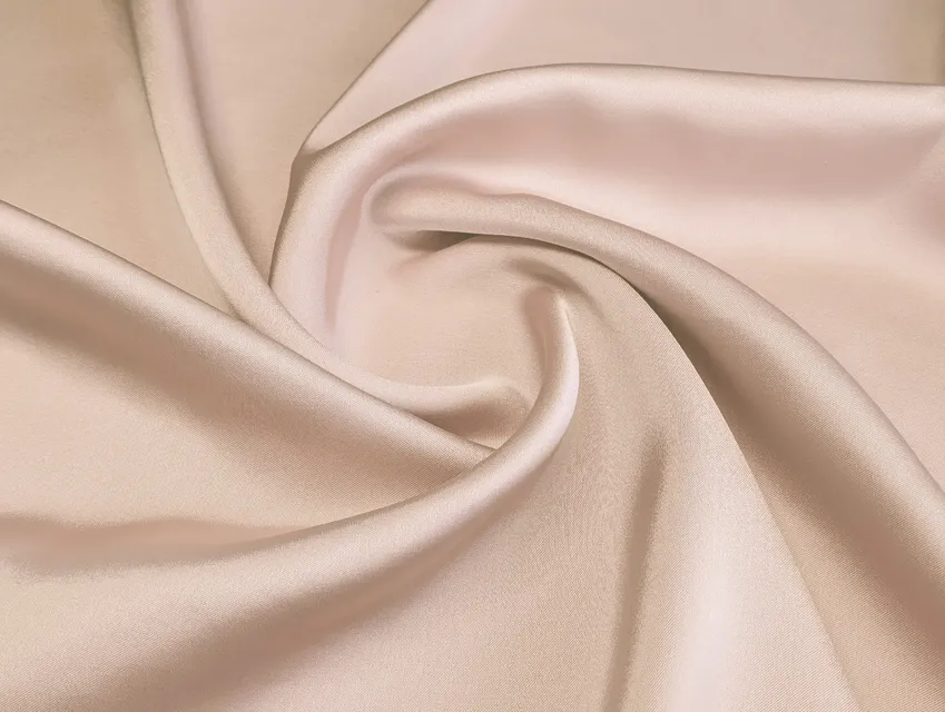 Армани Париж (Атлас двухсторонний) пудренный персиковый (отрез 2,5 м) - фото 1 - интернет-магазин tkani-atlas.com.ua