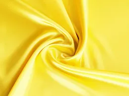 Атлас тонкий желтый (отрез 1,1 м) - интернет-магазин tkani-atlas.com.ua