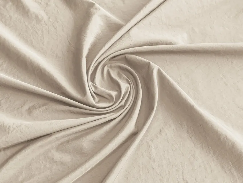 Плащівка жатка, світлий бежевий (відріз 1 м) - фото 1 - інтернет-магазин tkani-atlas.com.ua