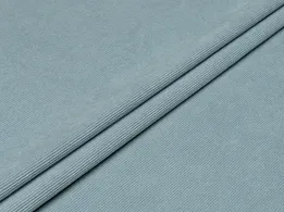 Вельвет светло-голубой (отрез 0,4 м) - интернет-магазин tkani-atlas.com.ua