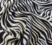 Льон бохо малюнок зебра, чорний на бежевому - фото 2 - інтернет-магазин tkani-atlas.com.ua