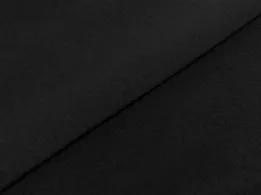 Трикотаж на флісі чорний (відріз 1,1 м) - інтернет-магазин tkani-atlas.com.ua