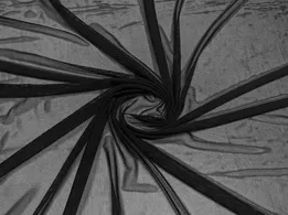 Сетка стрейч черный (отрез 2,8 м) - интернет-магазин tkani-atlas.com.ua