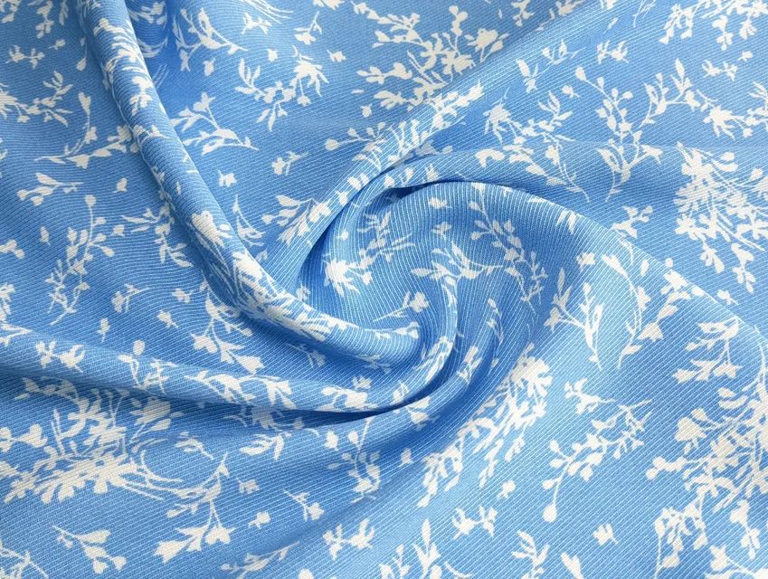 Штапель Бельмондо гілочки, блакитний (відріз 0,4 м) - фото 1 - інтернет-магазин tkani-atlas.com.ua
