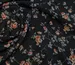 Креп шифон квіточки на гілочці, чорний (відріз 1,5 м) - фото 2 - інтернет-магазин tkani-atlas.com.ua