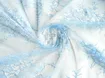 Гипюр нейлон цветочная мечта, голубой (отрез 1,2 м) - интернет-магазин tkani-atlas.com.ua