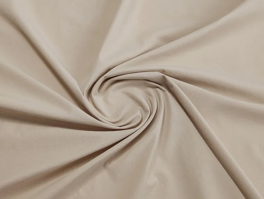 Плащевка водоотталкивающая бистрейч бежевый (отрез 1,2 м) - фото 1 - интернет-магазин tkani-atlas.com.ua