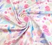 Вискоза шелк акварель, розовый на молочном (отрез 0,8 м) - фото 1 - интернет-магазин tkani-atlas.com.ua